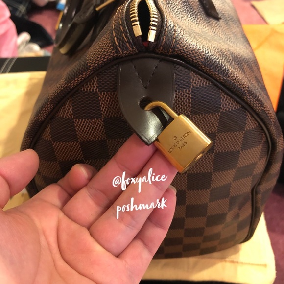 Sold on Mercari! Louis Vuitton Speedy 35 - Picture 2 of 8